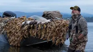 Solo Mission in the Tidewater | Waves of Greenheads, Gadwall & Wigeon