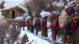 Most relaxation himalayan village life into the snow || Jajarkot Nepal || Village Life in Nepal