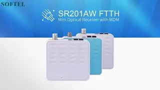 Softel FTTH Mini Optical Receiver with WDM | SR201AW
