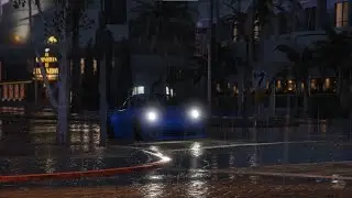 Raining Day with Comet Retro [GTA Online][Eurobeat]