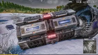 Crashed Satellite PUBG . Loot items from a crashed Satellite  !!