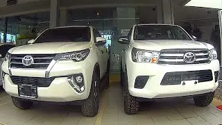 New 2015, 2016 Toyota Hilux Revo VS Toyota Fortuner, Interior, Exterior, Engine