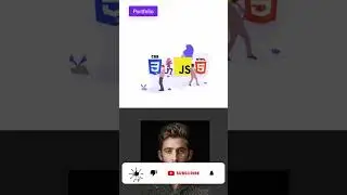 Responsive portfolio website in HTML, CSS and JS 