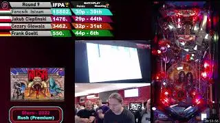 Hungarian Pinball Open Main 2025 - Group C Round  9 -  Rush (Stern 22')