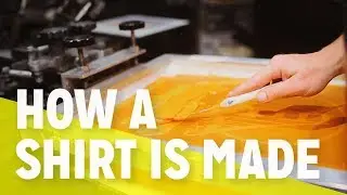How A Shirt Is Made - Screen Printing at San Franpsycho