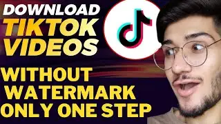 How to download tiktok video without watermark (2022) - in just one step 🔥 | Creater Theater