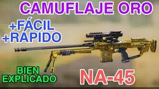 COMO CONSEGUIR EL CAMUFLAJE DE ORO DE LA NA-45 EN COD MOBILE