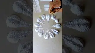 Quick rangoli for beginners 😍⚪️ #shorts #viral #rangoli #kolam #baharlahamadhumas