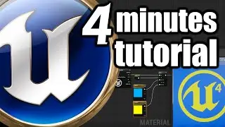 UE 4 Minutes TUTORIAL - Material 