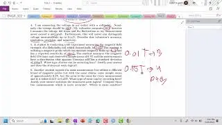 Types of Error, Accuracy, Precision, Resolution, and Sensitivity Practice Problems