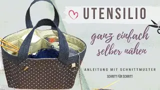 Utensilio selber nähen – Schritt für Schritt Anleitung mit Schnittmuster
