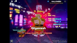 I got 🌟 Shiny Gilgamesh in Anime Adventures
