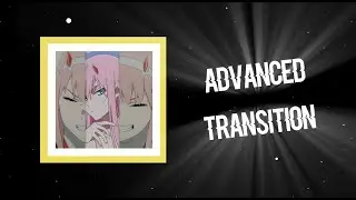 ADVANCED TRANSITION ON ALIGHT MOTION♡