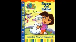 Opening to Dora the Explorer - Rhymes and Riddles (US DVD; 2003)