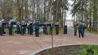 Саровский военный оркестр в парке (май 2021)