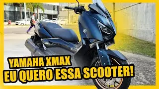 YAMAHA XMAX 250 NA CIDADE *MOTO PERFEITA E PRÁTICA PARA CIDADE*