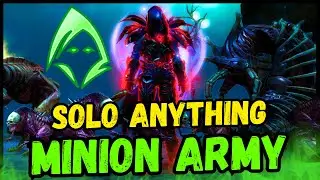 LICH REAPER - BEST Minion Master NECROMANCER BUILD For SOLO Any Open World Content | Guild Wars 2