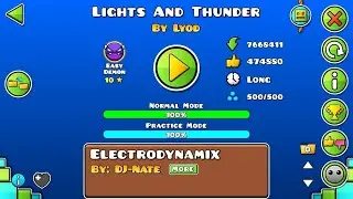 Lights And Thunders 100% | Easy Demon by Lyod