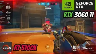 Overwatch 2 | RTX 3060 Ti 8gb - Ryzen 7 5700x | 1440p 2k | Gameplay