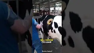 Why do some Cows have HOLES drilled into their sides?