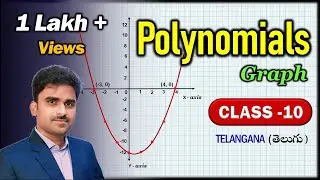 Polynomials graph class 10 in telugu || 10th class graph || chapter 3 || Mathstech