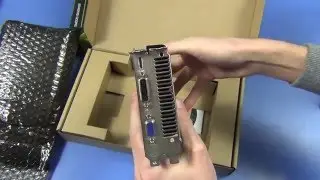 Gainward GeForce GTX750Ti (4260183363088) - распаковка