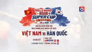 🔴Live: Giải billiards Hollywood Asia Super Cup 2023 - 당구 아시아 슈퍼 컵 - 19/02 - 2