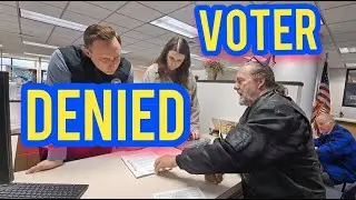 Denied the Right to Vote for his candidate
