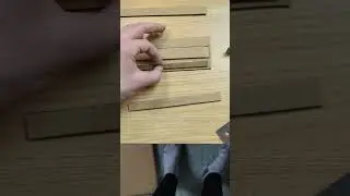 Simple Cardboard Sliding Joint