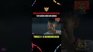 Timnas U-16 Vs Australia Membanggakan..!!