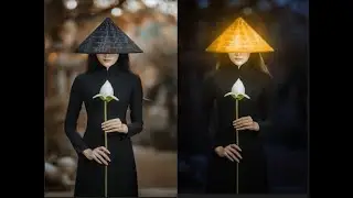 Effet lumineux sur photoshop. Glowing effect.Tuto en français.. C facile !