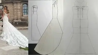 Mermaid Dress Pattern Tutorial / Feller ENGLISH VIDEO