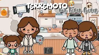 UN TERREMOTO EN #tocaboca |MI CASA ESTA DESTRUIDA🏚️| #aesthetic #rolplay #terremoto TBC LAU💥