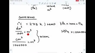 IB Chemistry: Ideal Gas Equation