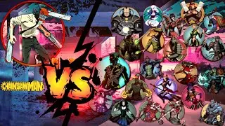 Shadow Fight 2 Chainsaw Man Vs All Bosses