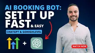 Ai Booking Bot: Replace Your Appointment Setters with ChatGPT and GoHighLevel