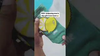 POV: unboxing men’s day gift from team🤩 #men #mensday #gift #trending