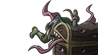 Elves and Mimics | comic by DoodlePoodle