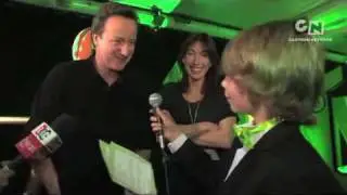 BEN 10 ALIEN FORCE UK PREMIERE DAVID CAMERON