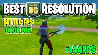 THE BEST STRETCHED RESOLUTION IN FORTNITE OG SEASON (1660x1080)