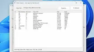 Backup Files of Specific Extensions on Windows 10 / Windows 11