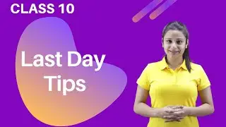 English Board Exam - Last Day Tips for Class 10 | All the Best from ExtraClass
