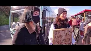 Putiki Protectors describing police actions today