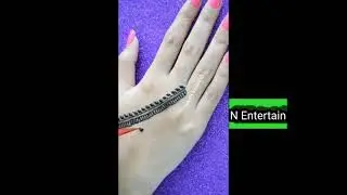 New Mehedi design মেহেদী ডিজাইন।