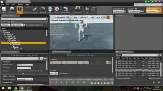 Unreal Engine 4-Jumping animations.