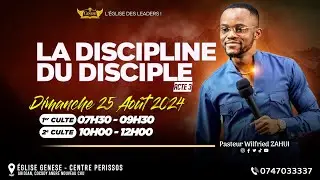 RDV DU DIMANCHE À GENESE | PASTEUR WILFRIED ZAHUI
