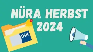 DIE NEUE NÜRA DATEI HERBST 2024 #Kauffrau für Büromanagement