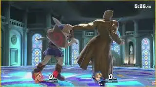Winning Against A Popular Youtuber Against Smash Bros =)