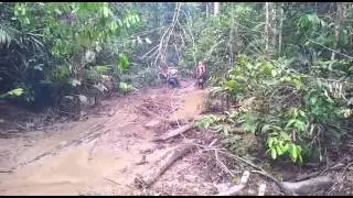 Fun ride lata mentagan 2k17.. dirt road...(1)