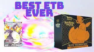 Shining Fates CAN'T STOP PULLING Charizard VMAX from Eevee Shining Fates Elite Trainer Box
